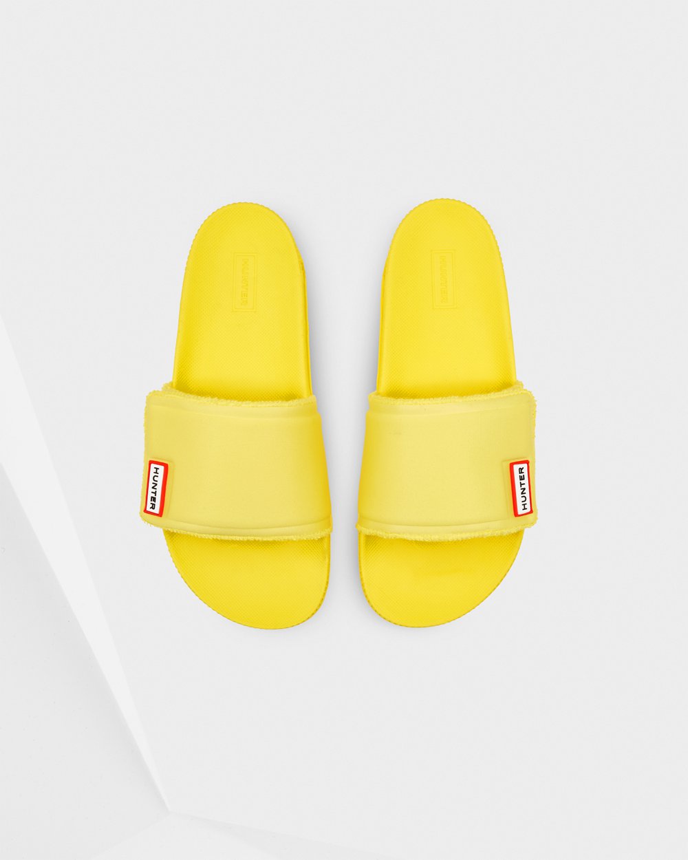 Women Hunter Original Adjustable | Slides Yellow | NZ-82743-MZOR